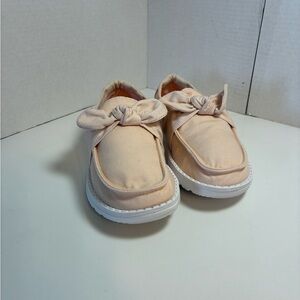 Hey Dude Pale Pink Slip-On Shoes